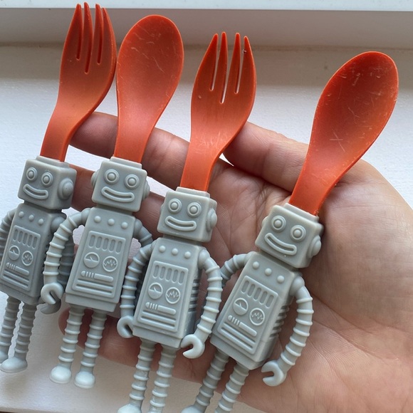 Fred Robot Utensils x 2 packs - Picture 2 of 7
